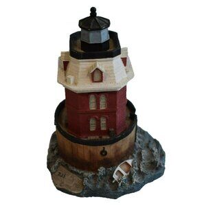 Harbour Lights Sandy Point Shoal Maryland #167 Lighthouse 7123/9500 COA 1995
